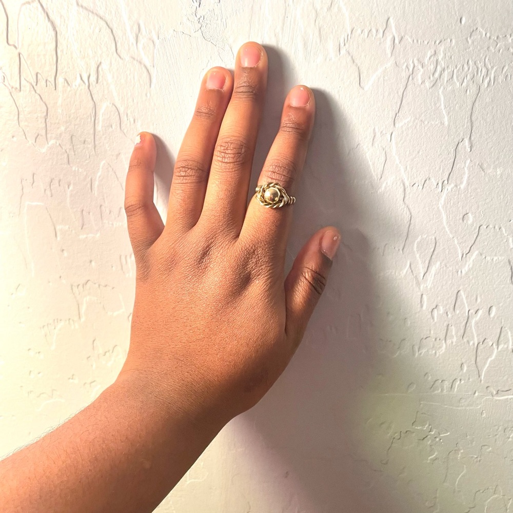 Gold Stone ring